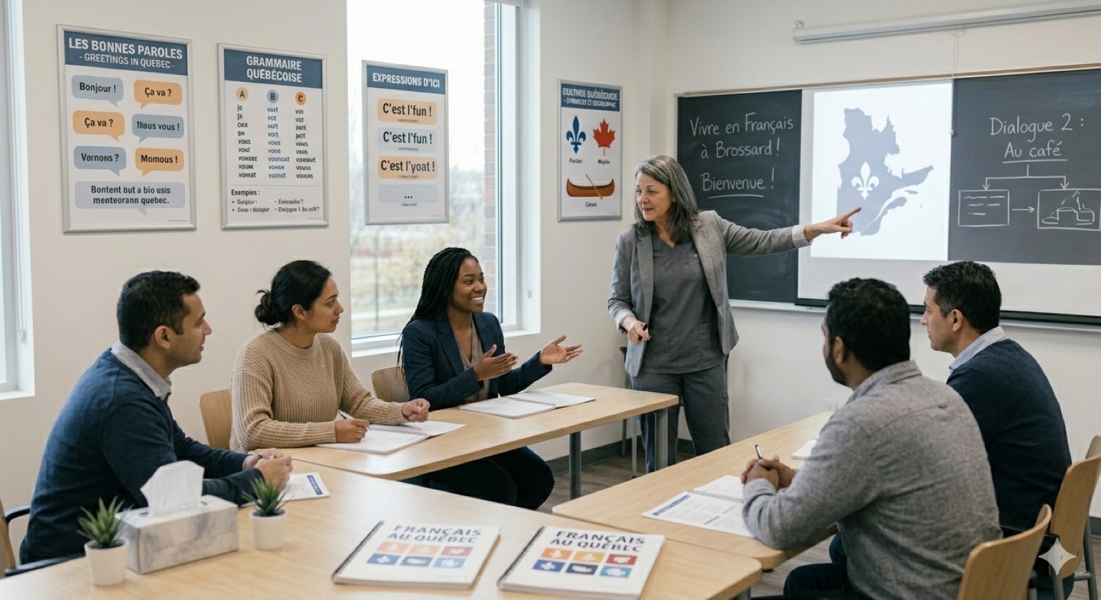 Cours de français gratuits à Laval