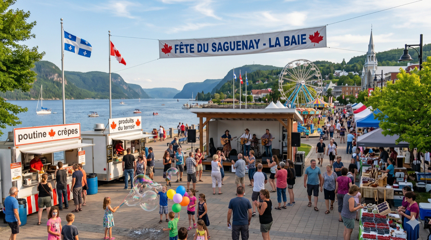 Festivals et vie locale à La Baie