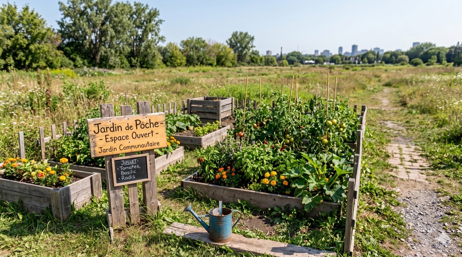 Jardins communautaires de Montréal : comment obtenir une parcelle