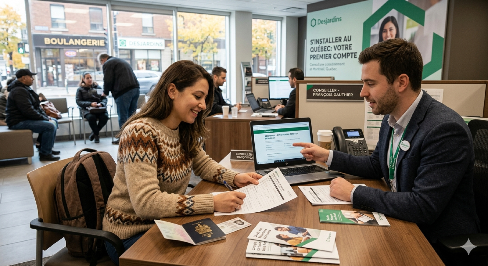 Ouvrir un compte bancaire au Québec : compte chèque ou compte courant