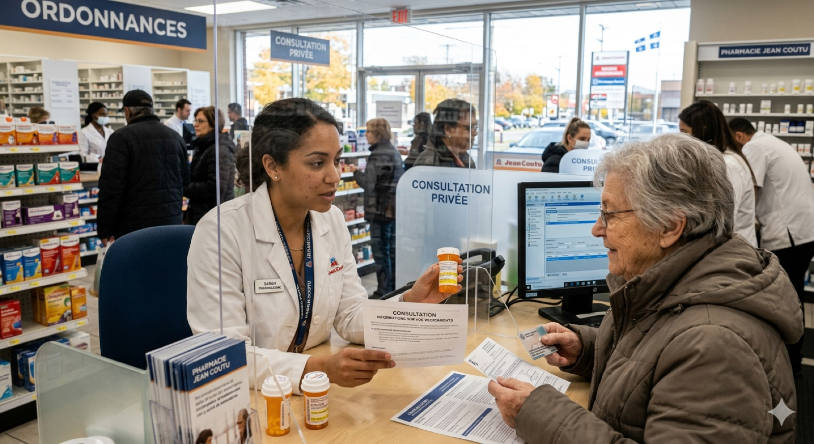 Pharmacie et médicaments sur ordonnance au Québec