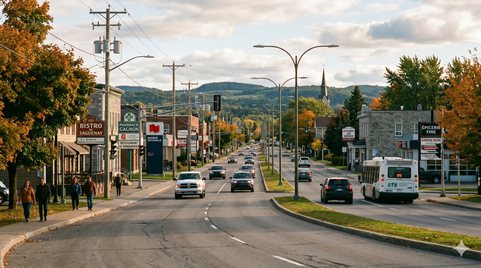 Premiers pas à Jonquière