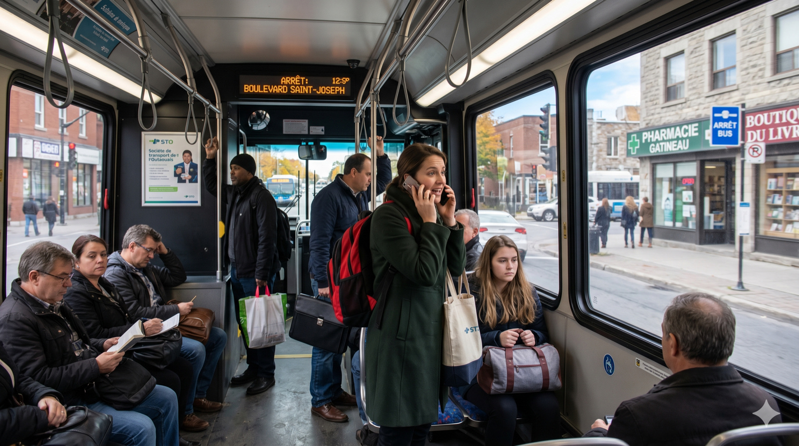 Transport en commun à Gatineau : STO et OC Transpo
