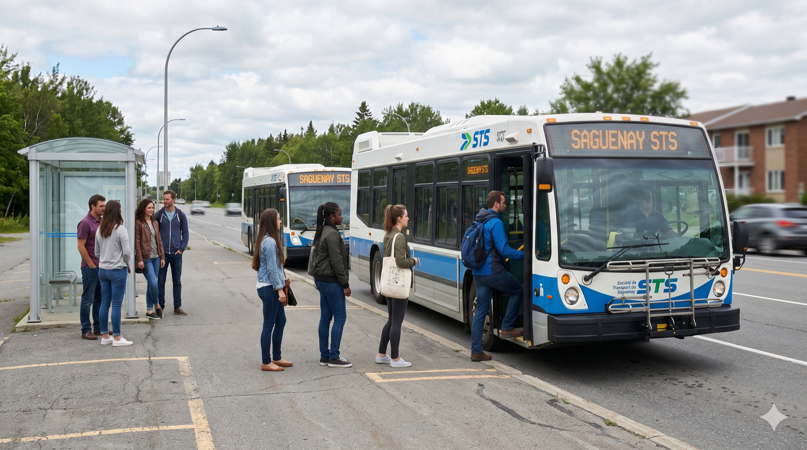 Le transport collectif à Saguenay (STS)