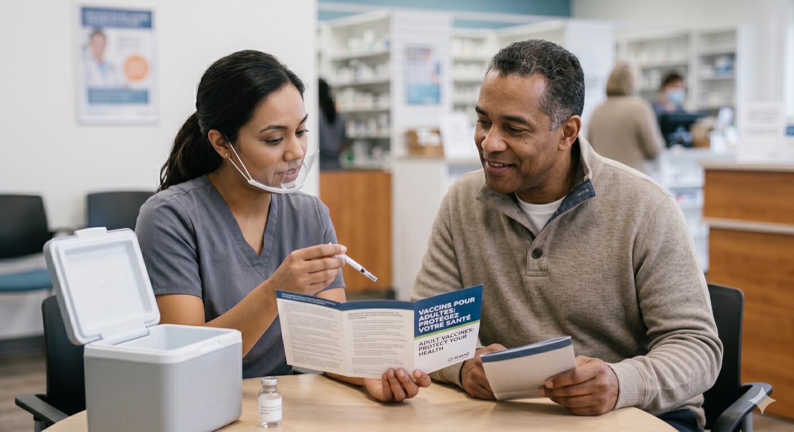 Vaccins recommandés pour adultes nouveaux arrivants au Québec